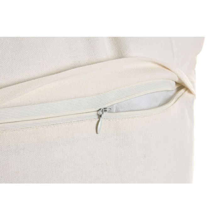 Cojin Boho DKD Home Decor Crudo 45 x 45 cm (2 Unidades) 2