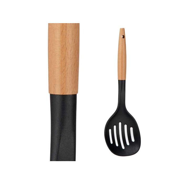 Espumadera Cocina Mango Madera Kinvara 11X35CM (12 Unidades) 1 Espumadera Cocina Mango Madera Kinvara 11X35CM (12 Unidades) 1
