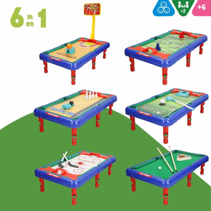 Juego de Mesa Colorbaby (6 Unidades) 4 Juego de Mesa Colorbaby (6 Unidades) 4