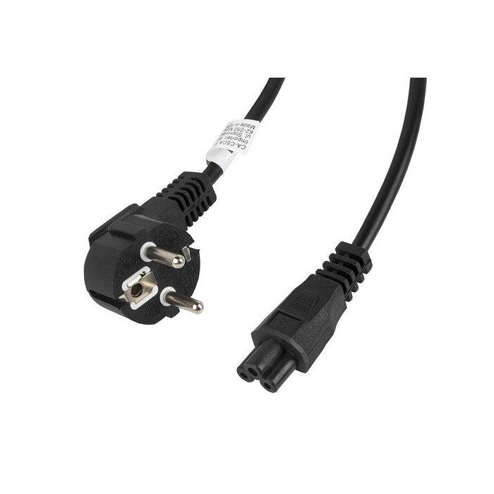 Lanberg Cable de Alimentación CA-C5CA-11CC-003-BK, C5 a CEE7/7, 3 m, Negro 0 Lanberg Cable de Alimentación CA-C5CA-11CC-003-BK, C5 a CEE7/7, 3 m, Negro 0