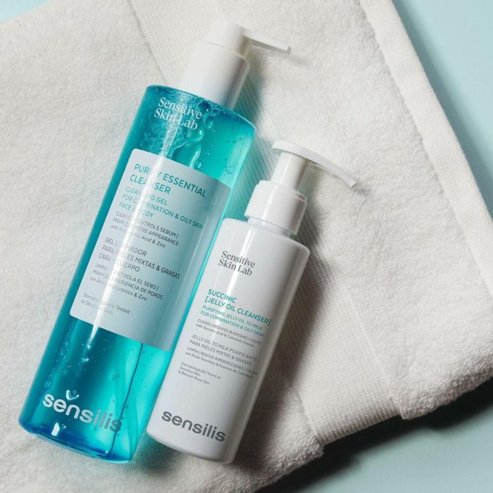 Sensilis Succinic Gel en Aceite Limpiador Facial 150 ml - Controla el exceso de grasa y mejora la textura de la piel 2 Sensilis Succinic Gel en Aceite Limpiador Facial 150 ml - Controla el exceso de grasa y mejora la textura de la piel 2