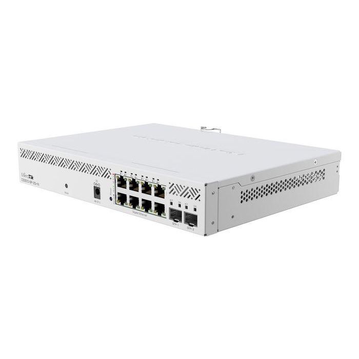 MikroTik CSS610-8P-2S+IN Switch Gestionable 8 Puertos Gigabit Ethernet PoE 140W y 2 Puertos SFP+ 10GbE SwitchOS Lite MikroTik CSS610-8P-2S+IN Switch Gestionable 8 Puertos Gigabit Ethernet PoE 140W y 2 Puertos SFP+ 10GbE SwitchOS Lite