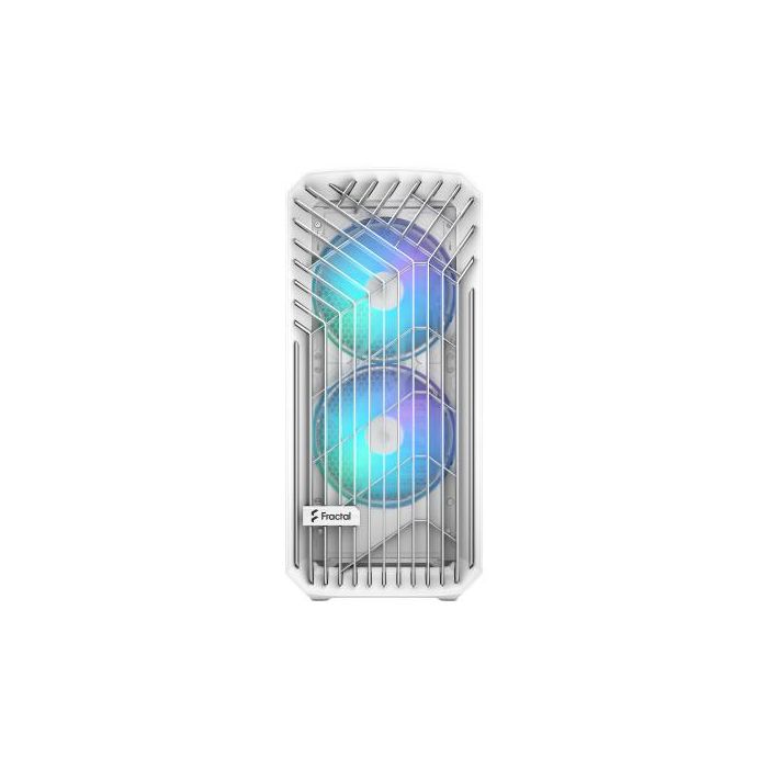 Fractal Design Torrent Blanco Caja de PC con 2x180mm Ventiladores Frontales y 3x140mm Ventiladores Inferiores, Soporta ATX, EATX, ITX 1