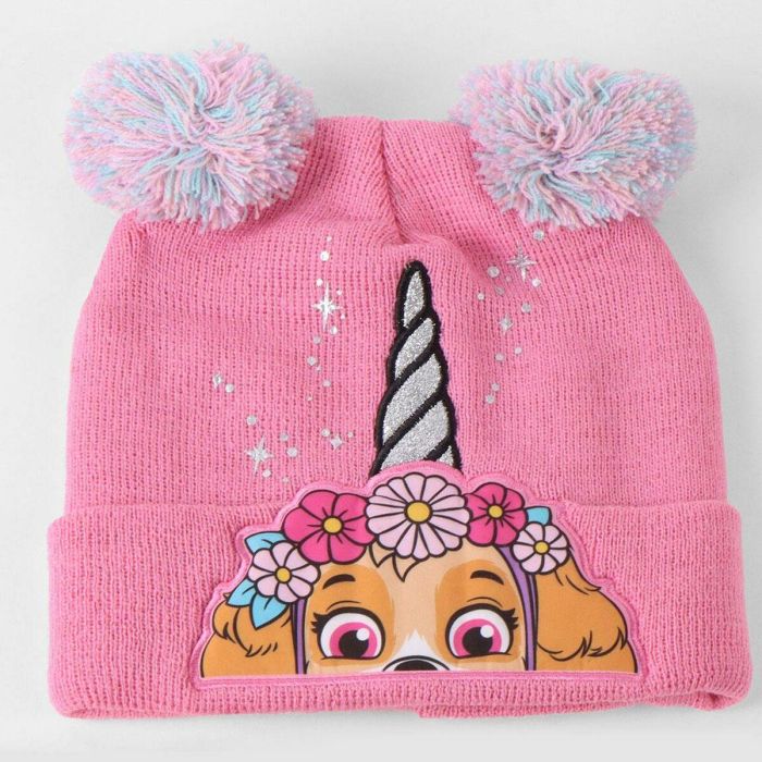 Gorro, Bufanda y Guantes The Paw Patrol Rosa 3 Piezas 7 Gorro, Bufanda y Guantes The Paw Patrol Rosa 3 Piezas 7