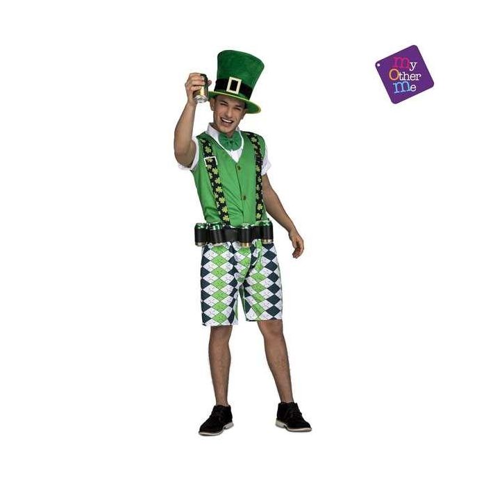 Disfraz adulto san patricio con cerveza talla m-l 3 Disfraz adulto san patricio con cerveza talla m-l 3