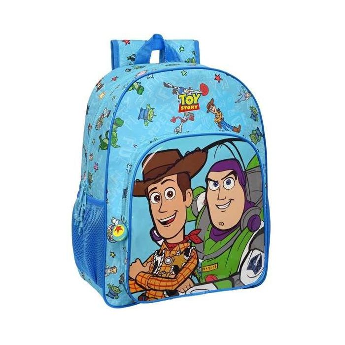 Mochila Escolar Toy Story Ready to play Azul claro (33 x 42 x 14 cm)