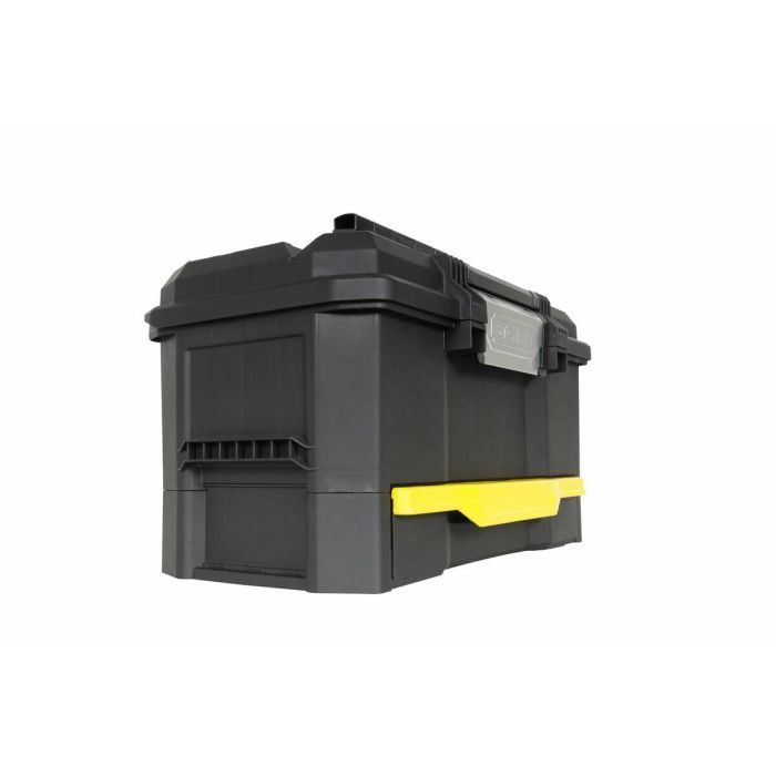 Stanley Caja de herramientas 48 cm, pestillo táctil Touchlatch para una mano, cajón profundo y bandeja, polipropileno 7 Stanley Caja de herramientas 48 cm, pestillo táctil Touchlatch para una mano, cajón profundo y bandeja, polipropileno 7