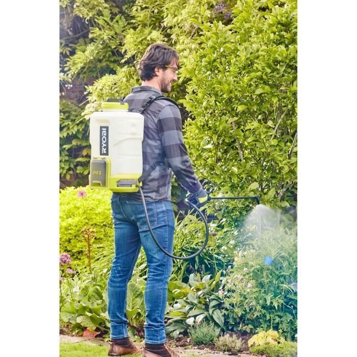 Pulverizador de mochila RYOBI - RY18BPSB-0 - 18V One Plus - 15L - 6,2 bares - Sin batería ni cargador 4 Pulverizador de mochila RYOBI - RY18BPSB-0 - 18V One Plus - 15L - 6,2 bares - Sin batería ni cargador 4