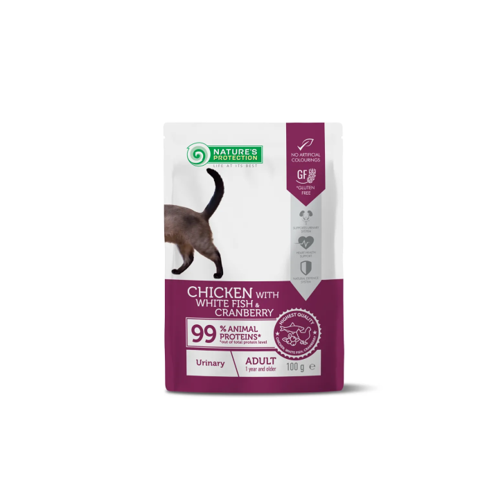 Nature's Protection Gato Urinary Detox Pollo Pescado en Sachet 100 gr