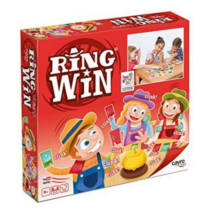 Cayro Juego de Mesa Ring Win: Encuentra el Animal Correcto – Habilidad y Agilidad Mental para 2 Jugadores, Edad 6+ Cayro Juego de Mesa Ring Win: Encuentra el Animal Correcto – Habilidad y Agilidad Mental para 2 Jugadores, Edad 6+