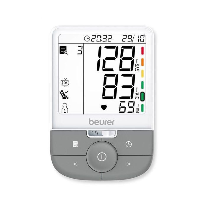 Beurer BM-53 Tensiómetro de Brazo - Medición de Pulso y Presión Arterial, Detección de Arritmias - Tecnología Avanzada 1 Beurer BM-53 Tensiómetro de Brazo - Medición de Pulso y Presión Arterial, Detección de Arritmias - Tecnología Avanzada 1