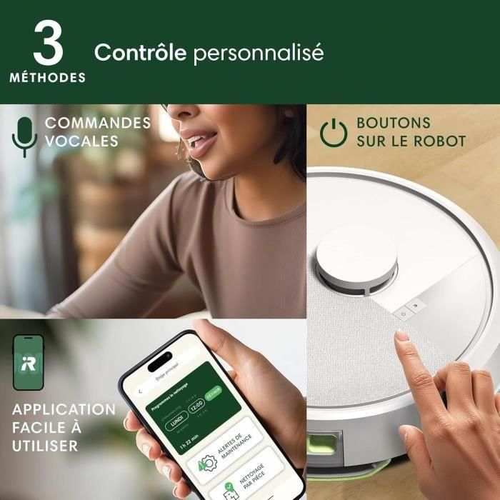 Robot aspirador Irobot ROOMBA 105 COMBO ROBOT Blanco 4 Robot aspirador Irobot ROOMBA 105 COMBO ROBOT Blanco 4