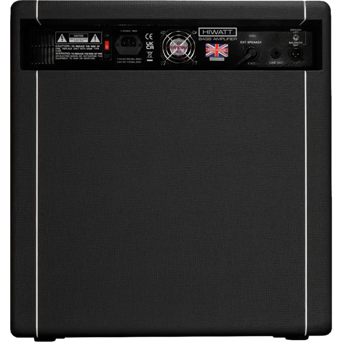 Hiwatt Amplificador Bajo Combo Bulldog 1x12" 100W 2