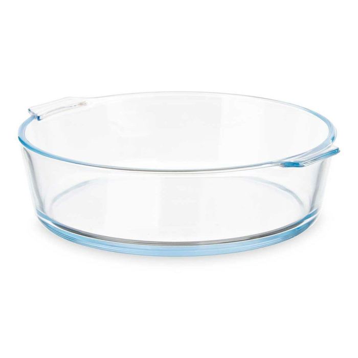 Fuente de Cocina Vivalto T11-16 Transparente Vidrio de Borosilicato 1,6 L 23 x 6 x 20 cm Con asas (12 Unidades) 1