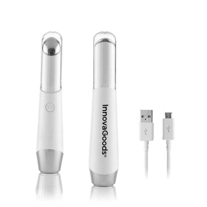 Masajeador de Ojos Antiedad con Fototerapia, Termoterapia y Vibración Therey InnovaGoods 2 Masajeador de Ojos Antiedad con Fototerapia, Termoterapia y Vibración Therey InnovaGoods 2