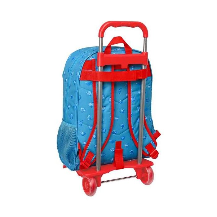 Mochila Escolar con Ruedas SuperThings Rescue force 32 x 42 x 14 cm Azul 1 Mochila Escolar con Ruedas SuperThings Rescue force 32 x 42 x 14 cm Azul 1