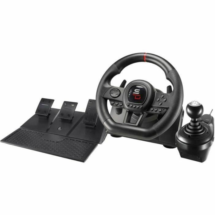 SUPERDRIVE GS650-X Volante de Carreras con Cambio Manual, 3 Pedales y Levas para PS4 / Xbox 17 SUPERDRIVE GS650-X Volante de Carreras con Cambio Manual, 3 Pedales y Levas para PS4 / Xbox 17
