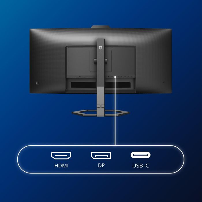 Philips 34E1C5600HE Monitor Curvo VA 34" 4K Ultra HD (3440x1440) 100Hz con USB-C, HDMI y Cámara Web 5MP 5 Philips 34E1C5600HE Monitor Curvo VA 34" 4K Ultra HD (3440x1440) 100Hz con USB-C, HDMI y Cámara Web 5MP 5