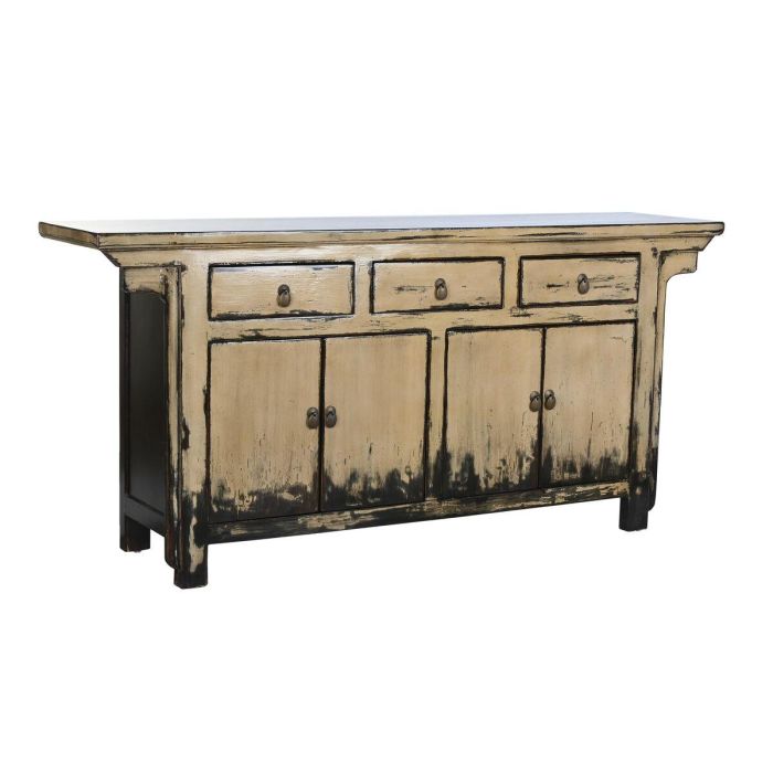 Buffet Oriental DKD Home Decor Crema Marron Oscuro 42 x 83 x 176 cm Buffet Oriental DKD Home Decor Crema Marron Oscuro 42 x 83 x 176 cm