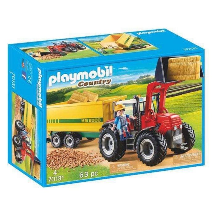 Playset Country Tractor With Trailer Playmobil 70131 (63 pcs) Playset Country Tractor With Trailer Playmobil 70131 (63 pcs)