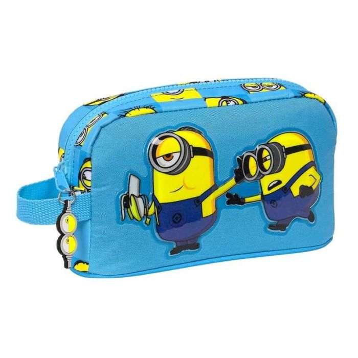 Cartera Escolar Safta Minions Minionstatic Portadesayunos 215x65x120 mm 7