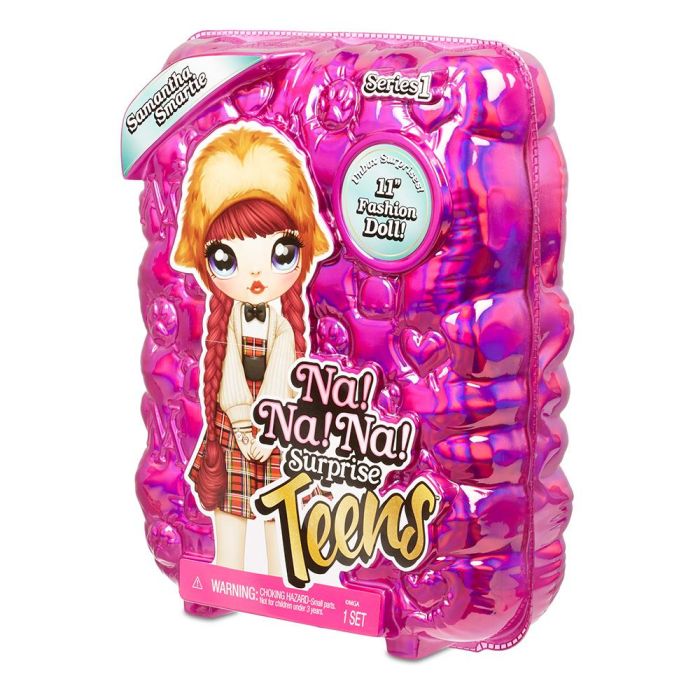 Na! Na! Na! Surprise 573876 Muñeca Moda Suave Teens Samantha Smartie 28cm Cabello Largo Rojo Búho Estilo Colegiala +4 Años 1 Na! Na! Na! Surprise 573876 Muñeca Moda Suave Teens Samantha Smartie 28cm Cabello Largo Rojo Búho Estilo Colegiala +4 Años 1