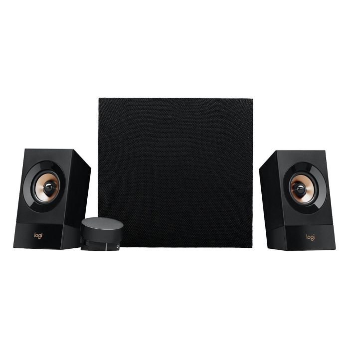 Logitech Altavoces 2.1 Z533 con Subwoofer, 60 W RMS, Entradas 3.5 mm y RCA, para PC, TV, Consola y Móvil