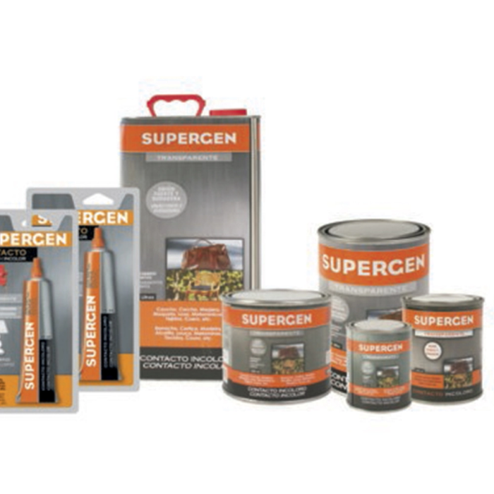 Supergen Pegamento de Contacto Incoloro 40 ml para Bricolaje y Reparación 5