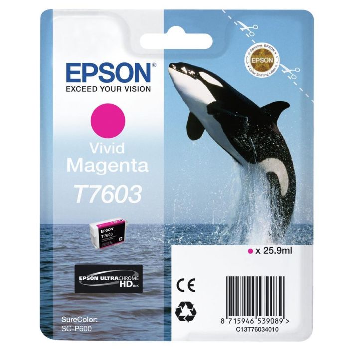 Cartucho Tinta Epson Surecolor Sc - P600 Magenta Cartucho Tinta Epson Surecolor Sc - P600 Magenta