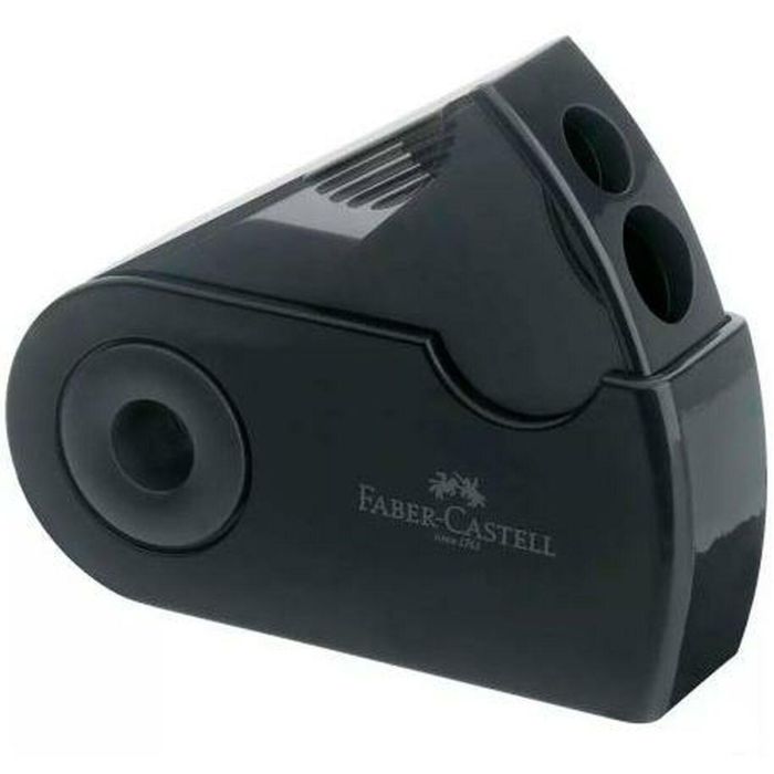 Sacapuntas Faber-Castell Negro (12 Unidades) 1 Sacapuntas Faber-Castell Negro (12 Unidades) 1