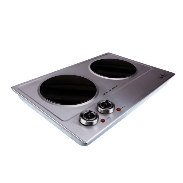 Vitrocerámica Portátil JATA V532 2400W Plateado Acero 2400 W 1