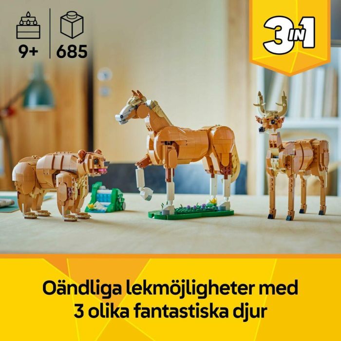 Juego de Construcción Lego CREATOR 31166 Beautiful Horse 25 Juego de Construcción Lego CREATOR 31166 Beautiful Horse 25