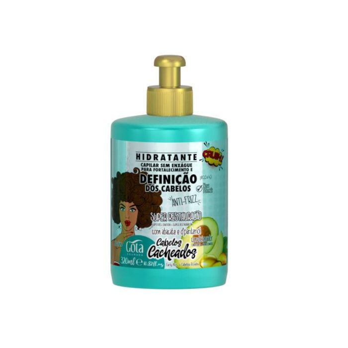 Creme Pentear Fortalecimento Cacheados 320 mL Gota Dourada