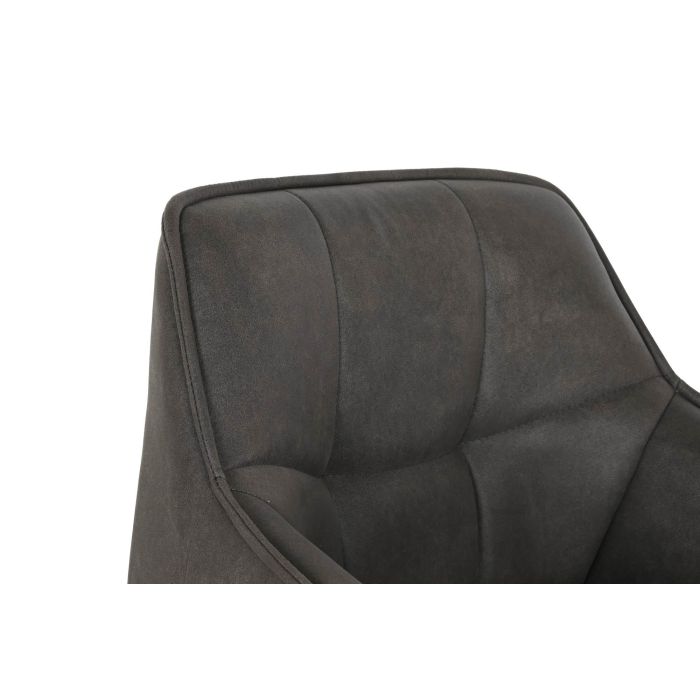 DKD Home Decor Taburete Marron Oscuro Negro 60 x 107 x 59 cm 2