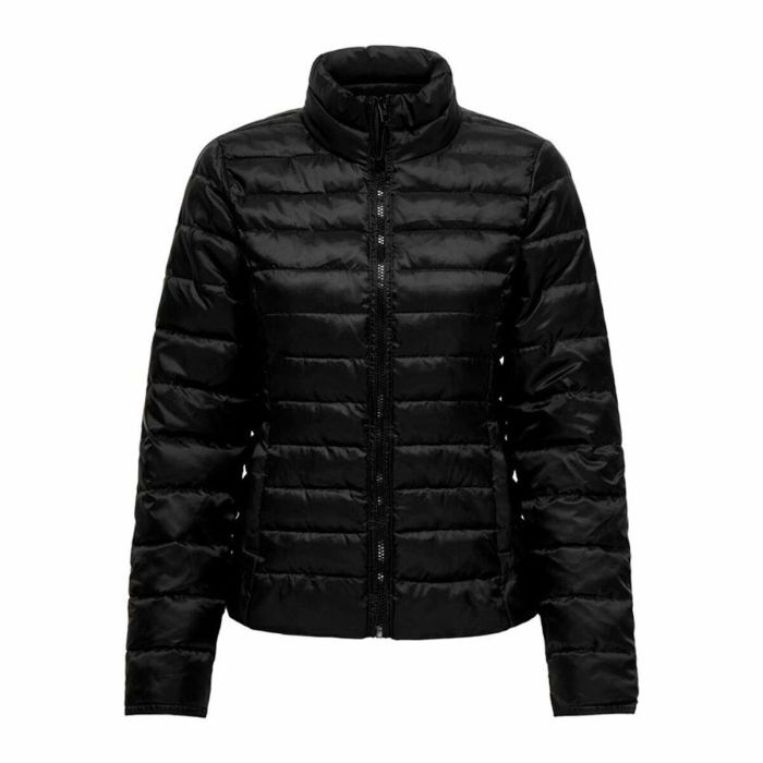 Chaqueta Deportiva para Mujer Only Onltahoe Quilted Negro 0 Chaqueta Deportiva para Mujer Only Onltahoe Quilted Negro 0
