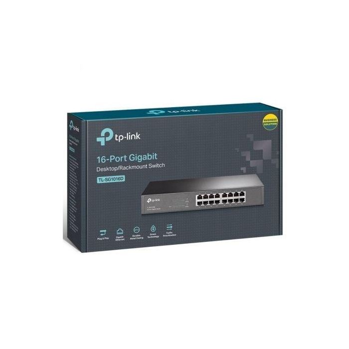 Switch TP-Link TL-SG1016D 16P Gigabit 3