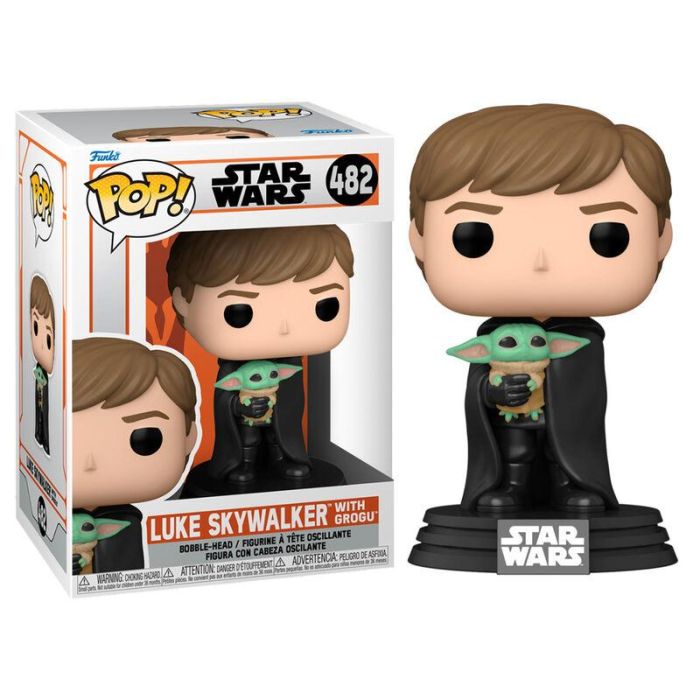 FUNKO Figura POP Star Wars Mandalorian Luke with Child