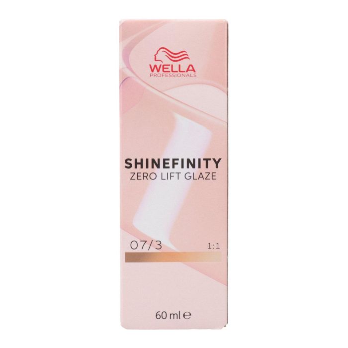 Wella Shinefinity Color 07.3 - Coloración semipermanente ultrabrillante 60 ml