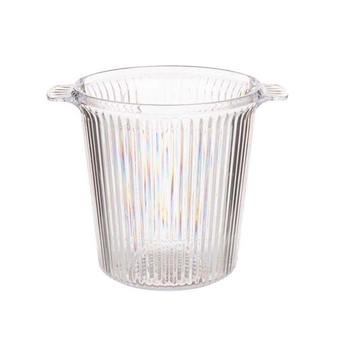 Cubitera Rayada Plastico Transparente Leknes 16X17CM (12 Unidades) 1 Cubitera Rayada Plastico Transparente Leknes 16X17CM (12 Unidades) 1