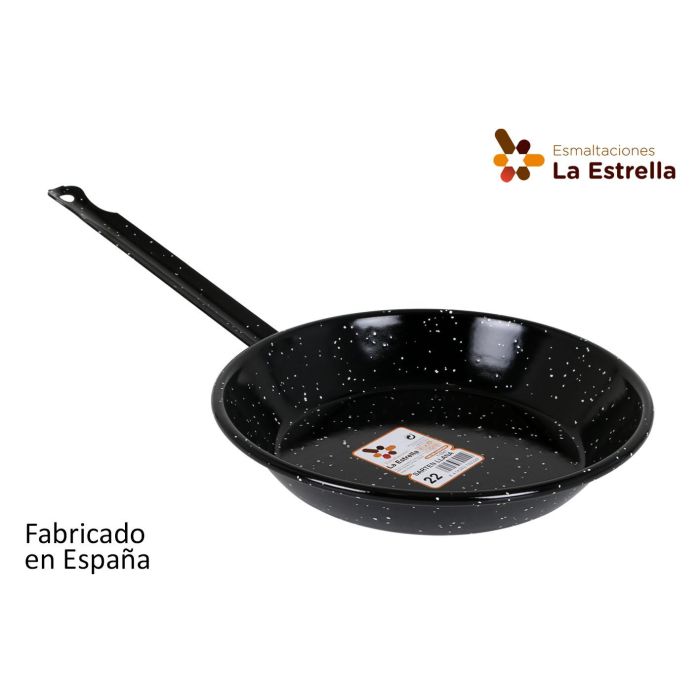 Sartén Llana Bordonada 22 cm Jaspeada - La Estrella (10 Unidades) Sartén Llana Bordonada 22 cm Jaspeada - La Estrella (10 Unidades)