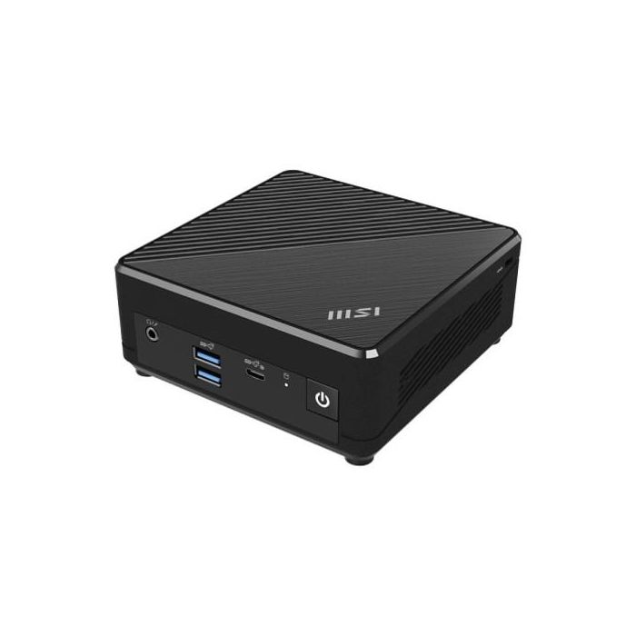 MSI Cubi N ADL-002BEU Mini PC barebone 0,69 l Negro Intel N100