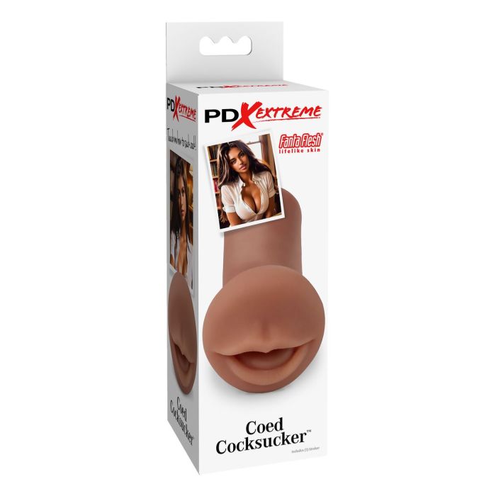 Masturbador Masculino Pipedream Coed Cocksucker Marrón 1