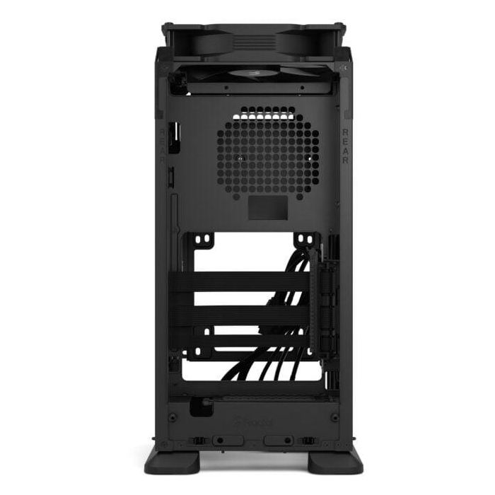 Fractal Design FRA7340172703938 - Caja PC Compacta Mood Black m-ITX con ventilador de 180mm y puerto USB 3.1 Tipo C 3