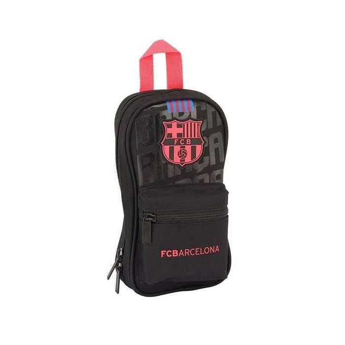 Plumier Mochila F.C. Barcelona Negro 12 x 23 x 5 cm (33 Piezas)