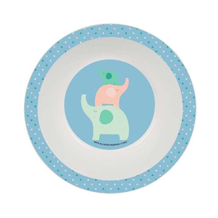 Set de Menaje Infantil Safta Elefantes (4 Piezas) 2