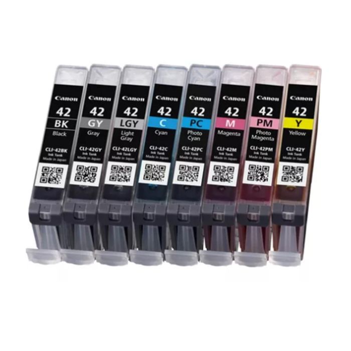 Canon PIXMA PRO-100 Cartuchos Pack 8 colores CLI-42 1 Canon PIXMA PRO-100 Cartuchos Pack 8 colores CLI-42 1