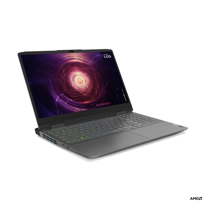 Laptop Lenovo 82XT0056SP 15,6" 16 GB RAM 512 GB SSD Nvidia Geforce RTX 4050 Qwerty Español ryzen 7-7840hs 9 Laptop Lenovo 82XT0056SP 15,6" 16 GB RAM 512 GB SSD Nvidia Geforce RTX 4050 Qwerty Español ryzen 7-7840hs 9