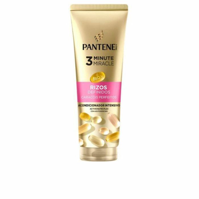 Pantene Miracle 3 Minute Rizos Definidos Acondicionador Intensivo 220 ml - Anti-encrespamiento con Pro-Vitamina B5