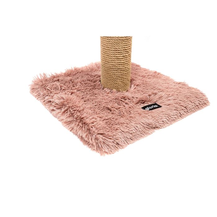 Gloria Rascador Misuri para Gatos, Poste de Sisal 39x39x80 cm Rosa, Ideal Juego y Cuidado Uñas 2 Gloria Rascador Misuri para Gatos, Poste de Sisal 39x39x80 cm Rosa, Ideal Juego y Cuidado Uñas 2