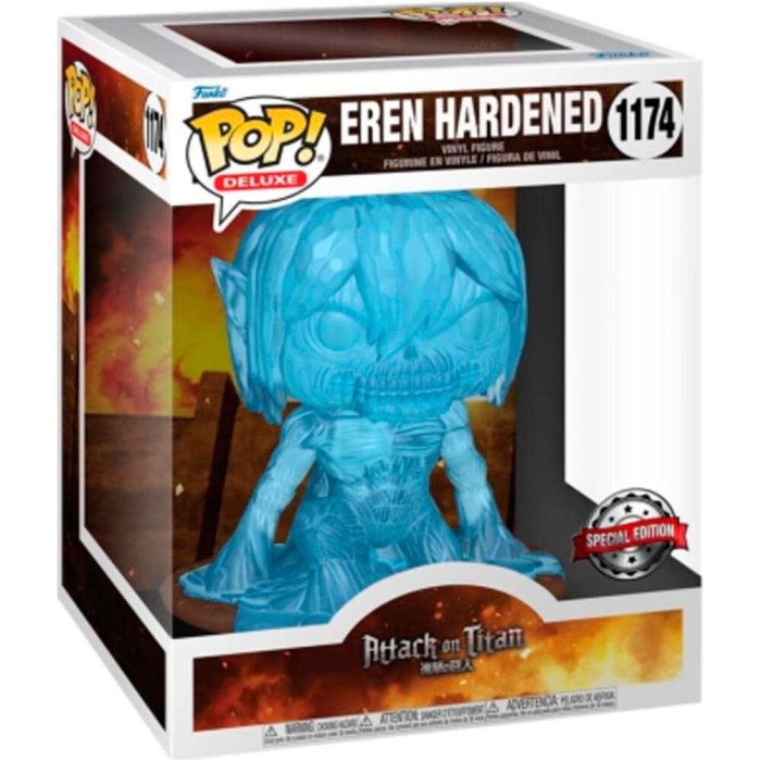 Funko Pop Deluxe Animación Attack On Titan - Eren, Figura de Vinilo de 15 cm con Caja Original 1
